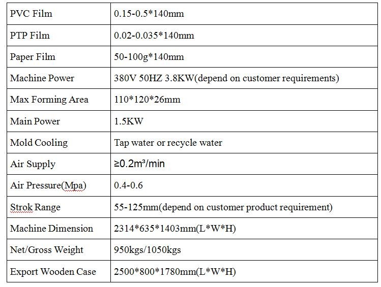 DPP-140 Liquid Blister Packing Machine