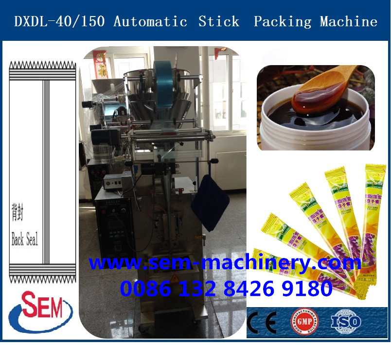 honey jam gel stick  packing machine