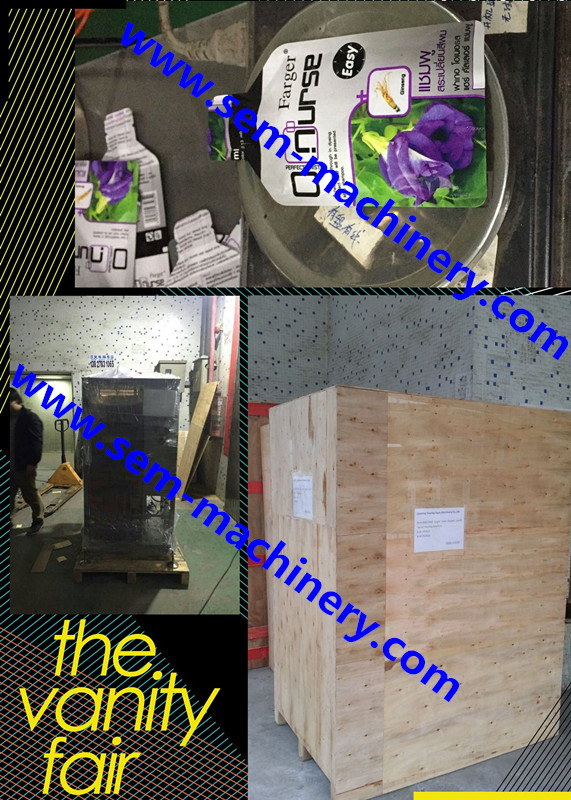 Irregular shape sachet packing machine