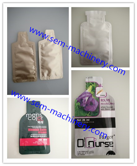 Irregular shape sachet packing machine