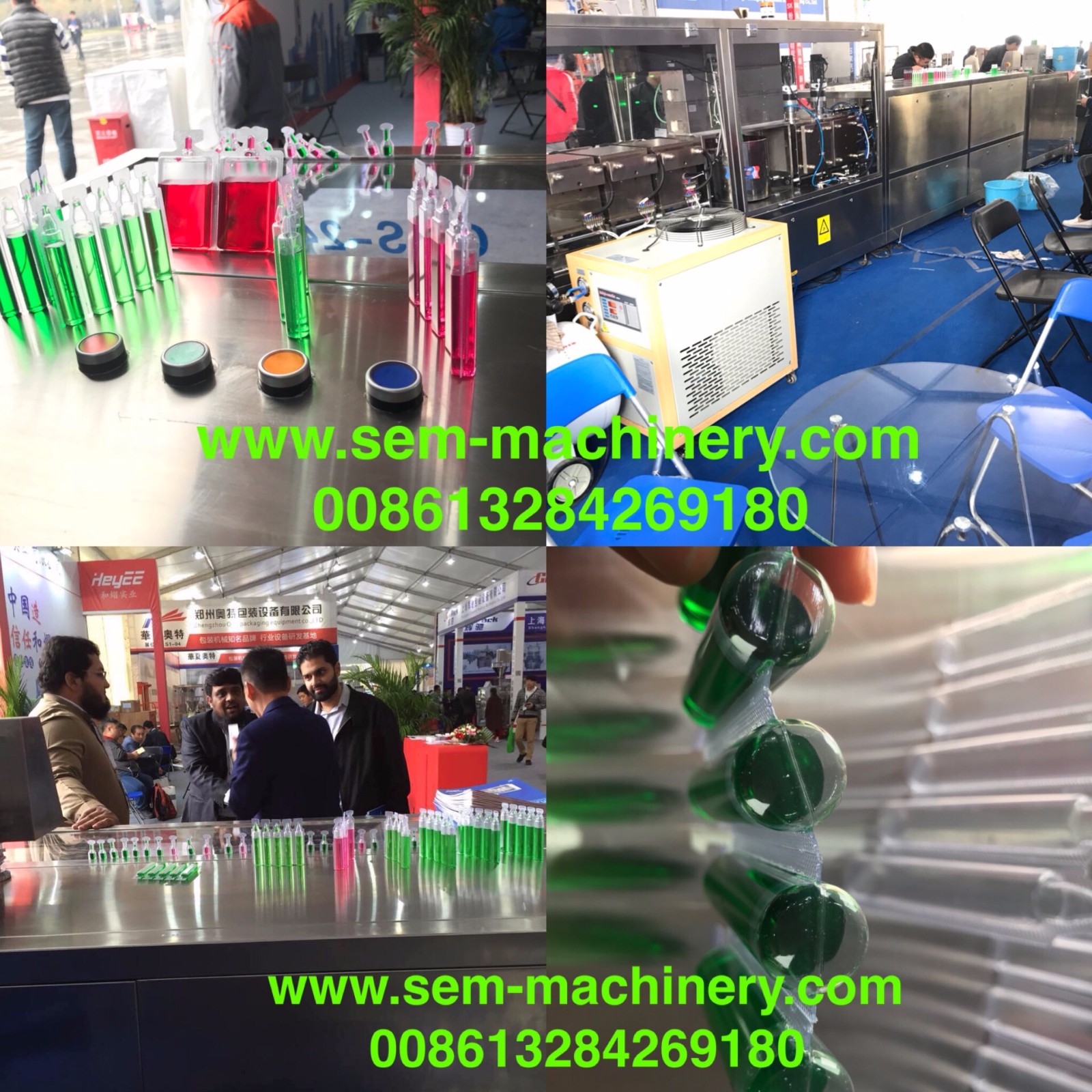 plastic ampoule liquid filling sealing machine