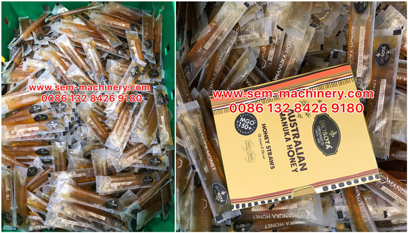 Australia Famous Brand Honey Manufacture Use Our SEM Sachet Packing Machine