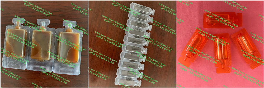 Recent Plastic Ampule Samples For Reference