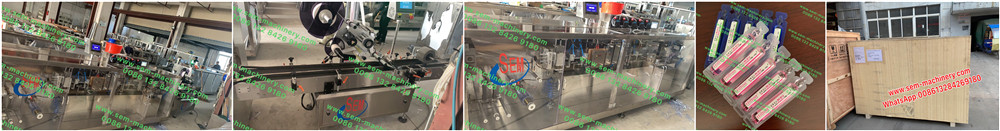 Automatic Plastic Ampoule Liquid Packaging Line finished Production