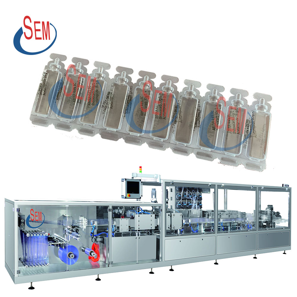 Pet pvc pe plastic bottle forming automatic liquid filling machine