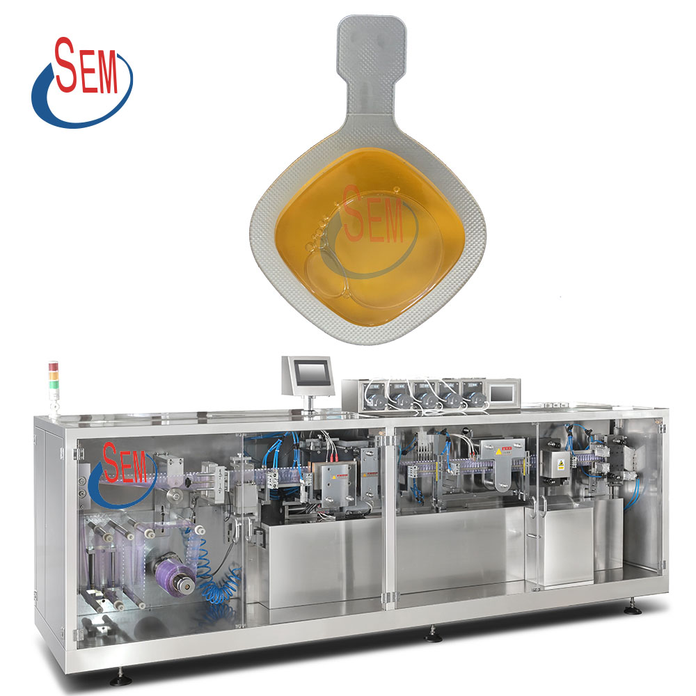 Automatic olive oil forming filling sealing liquid packing machine