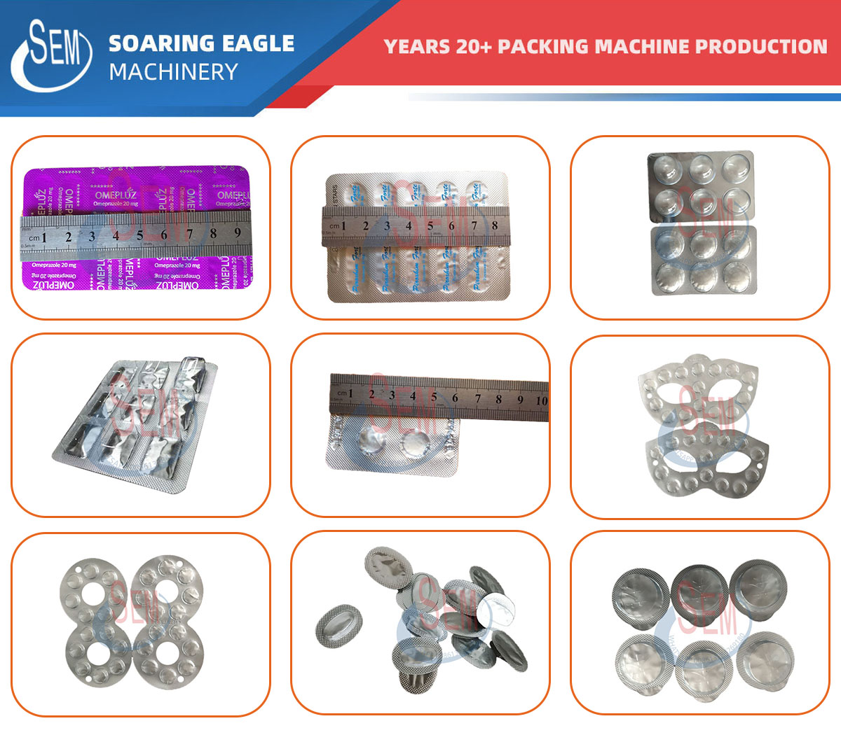 small automatic tablet/capsule/soft gelatin blister packaging machine