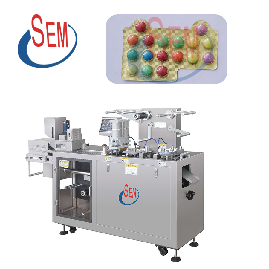 Automatic Chocolate Candy Pill Blister Packing Machine