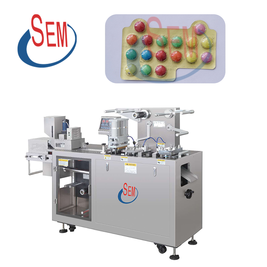 DPP-140Al PVC Mini Blister Packing Machine, Small Blister Packing Machine for Capsule Pill Tablet