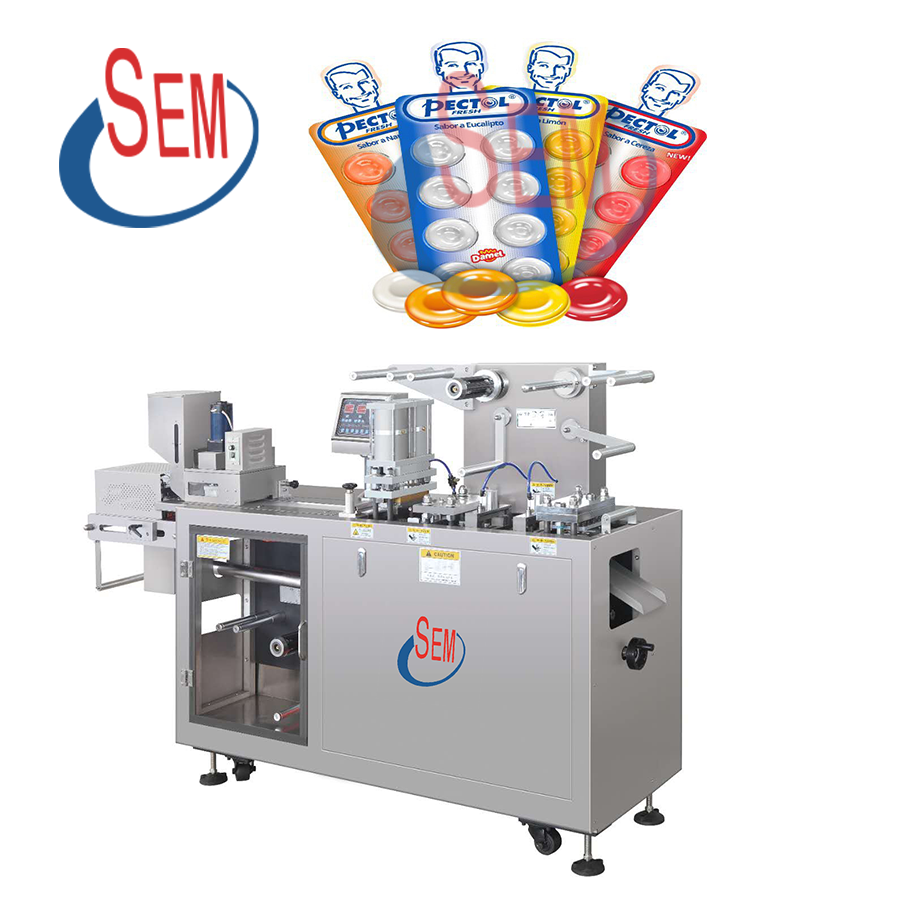 Double aluminum foil film automatic blister packing machine