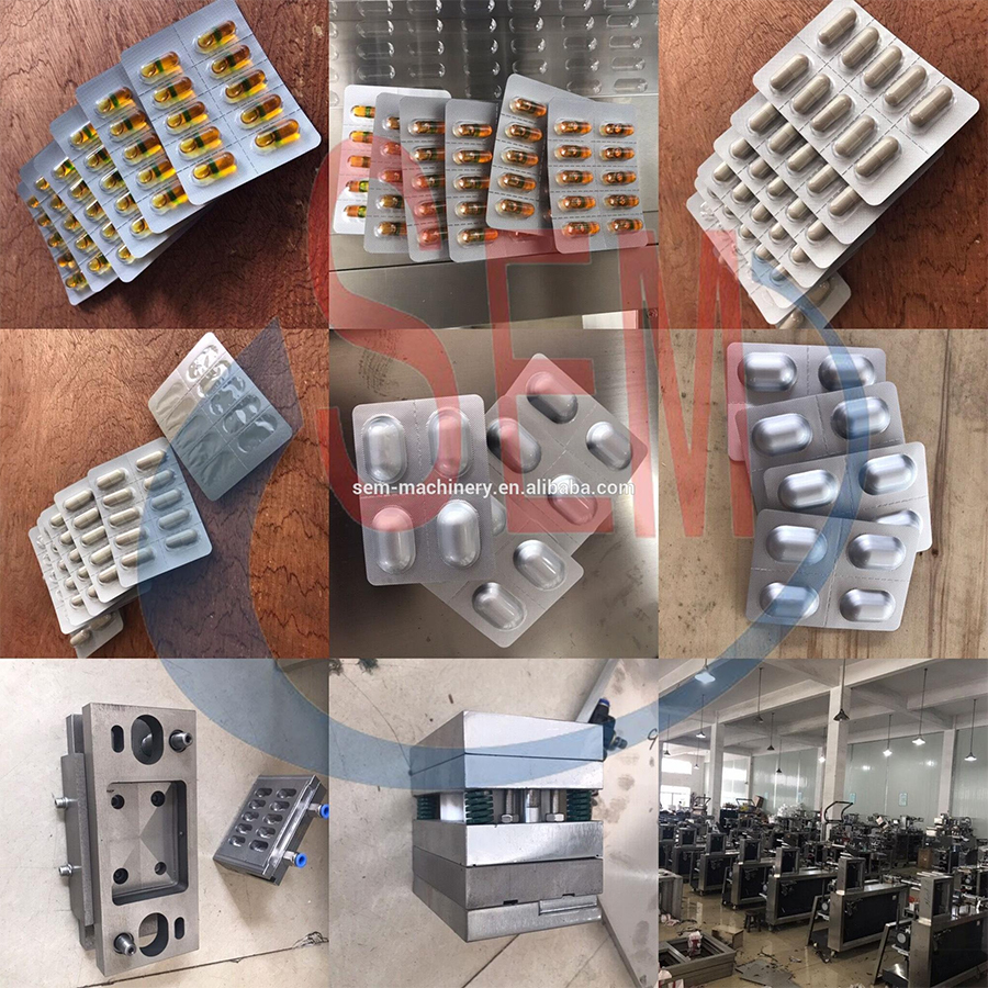 DPP-140 pharmaceutical High speed Alu Alu tablet capsule automatic blister packing machine
