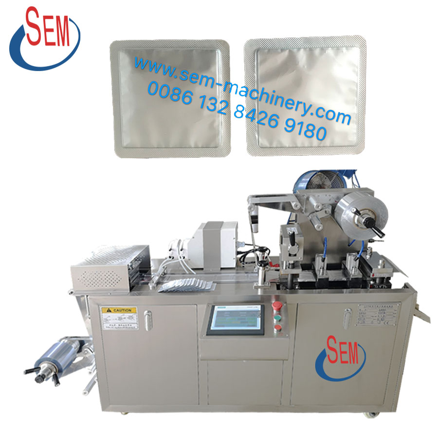 Liquid blister packing machine for chocolate butter  syrup jam honey