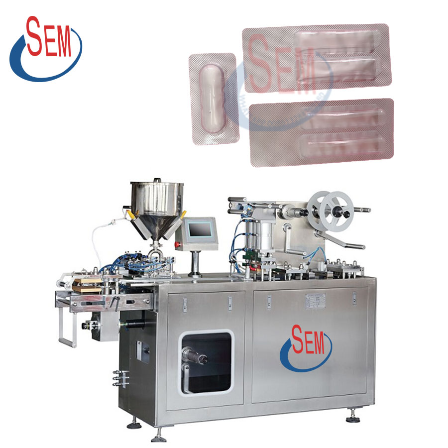 DPP140 Mini blister packaging automatic liquid perfume filling machine