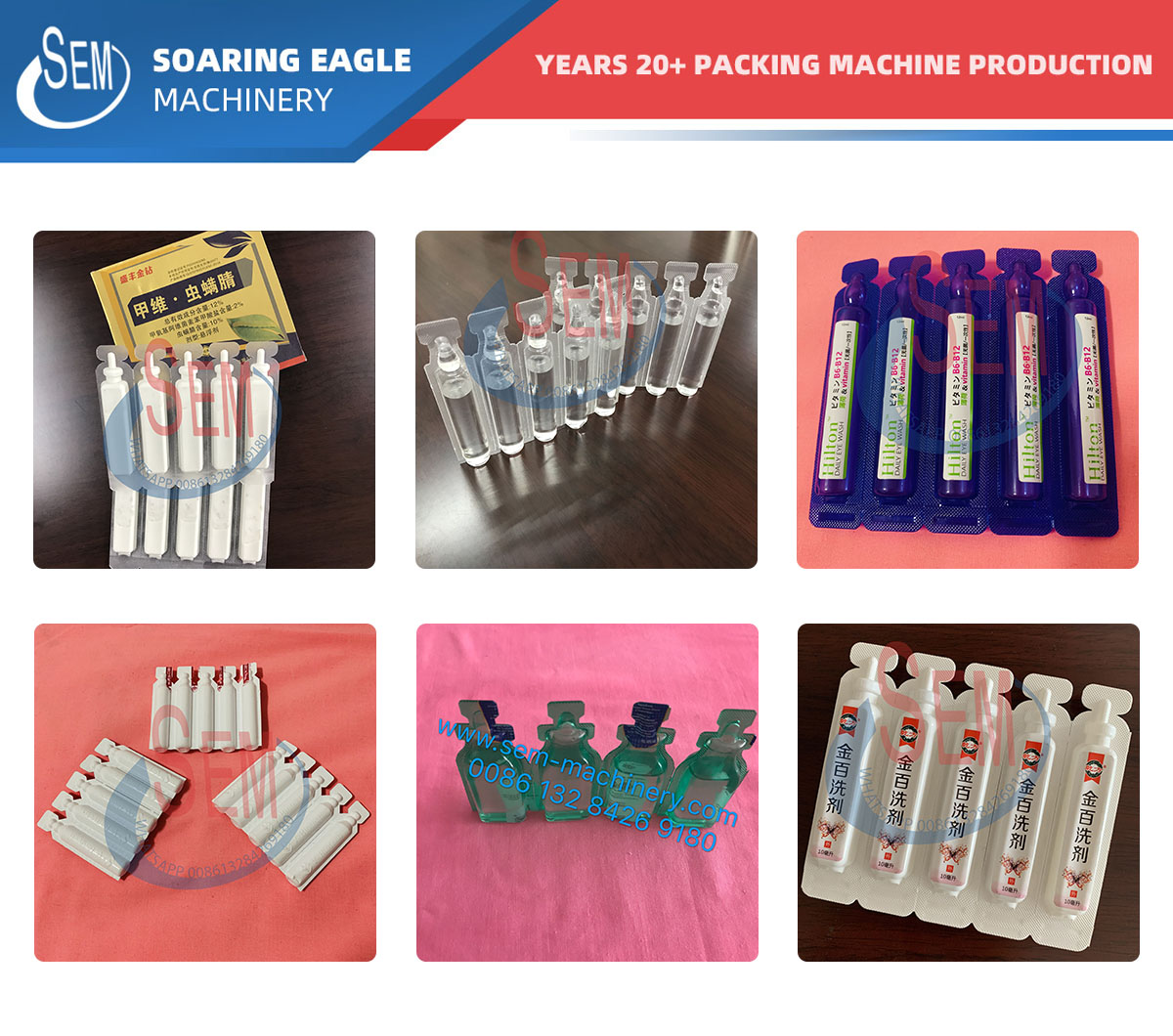 Automatic plastic bottle liquid filling sealing machine and labeling machine