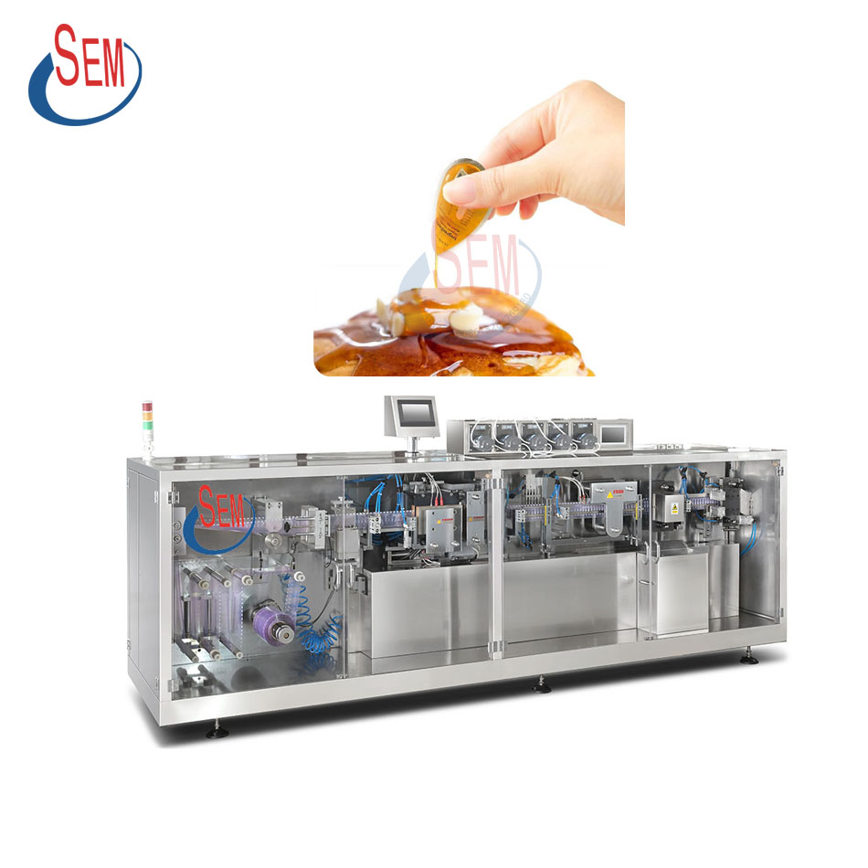 Automatic mono dose olive oil honey liquid forming filling sealing machine with manufacturer price