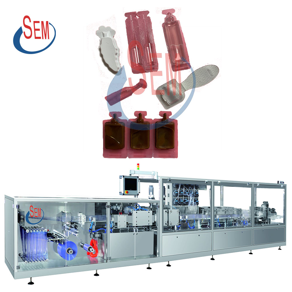 DGS-360 10ml plastic bottle forming mashine liquid filling sealing machine factory