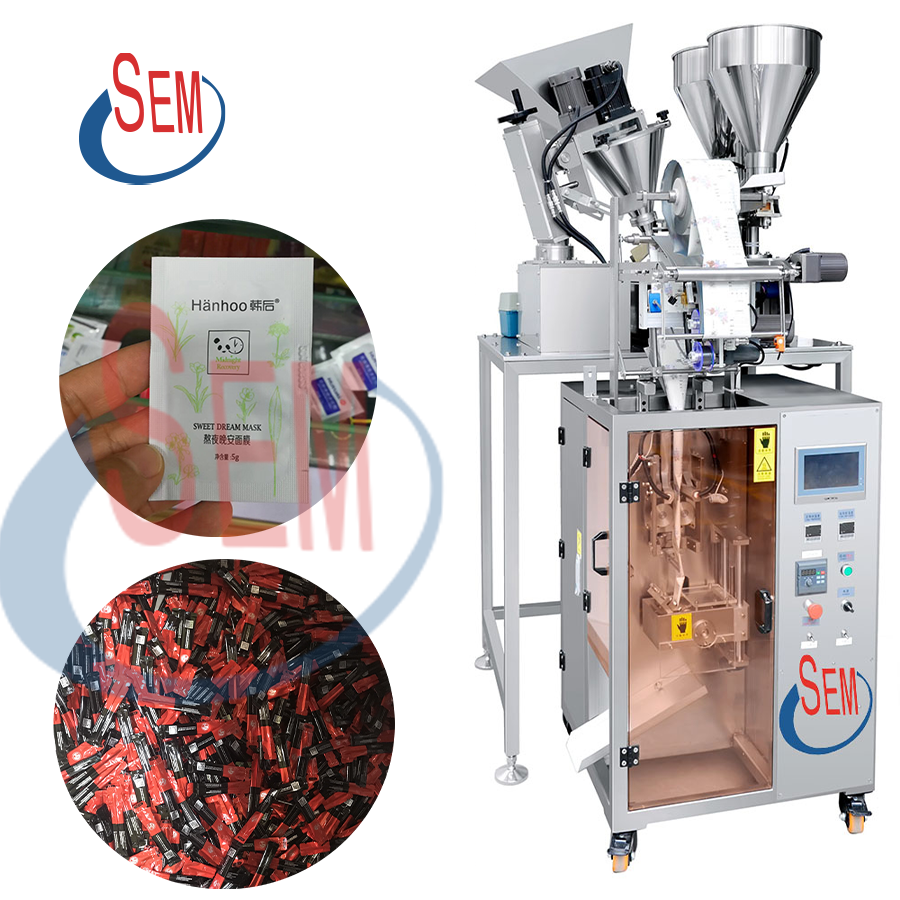 small sachets spice powder grain filling weight packing machine