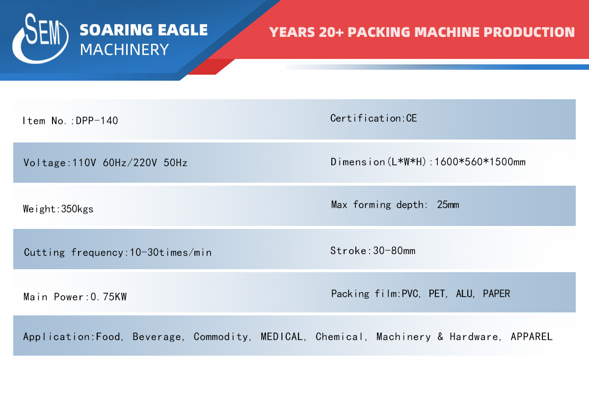 High standard automatic alu plastic alu alu blister packing machine