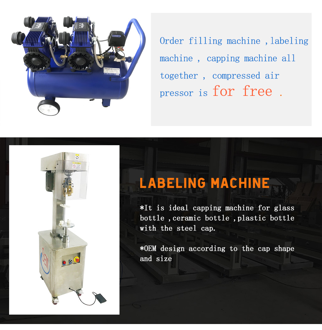 Electric ropp capping machine for aluminum cap