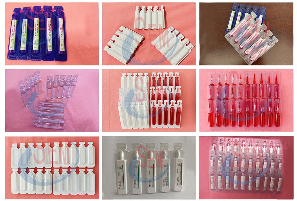 Sterile liquid mini dose ampoule plastic bottle filling sealing machine