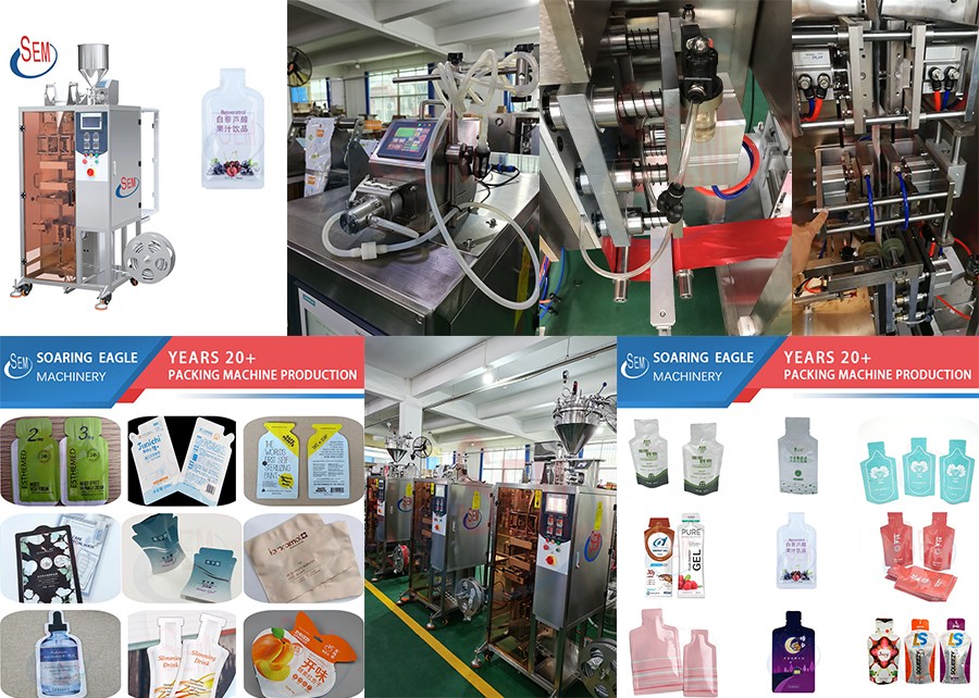 Automatic special-shaped bag sachet packaging and sealing machine