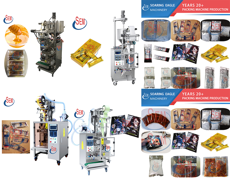 Automatic multifunctional liquid sachet pouch packaging machine: