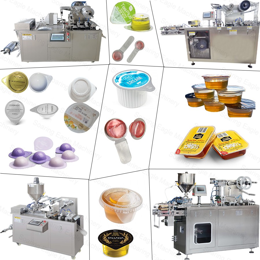 Multi-functional automatic liquid blister packaging machine