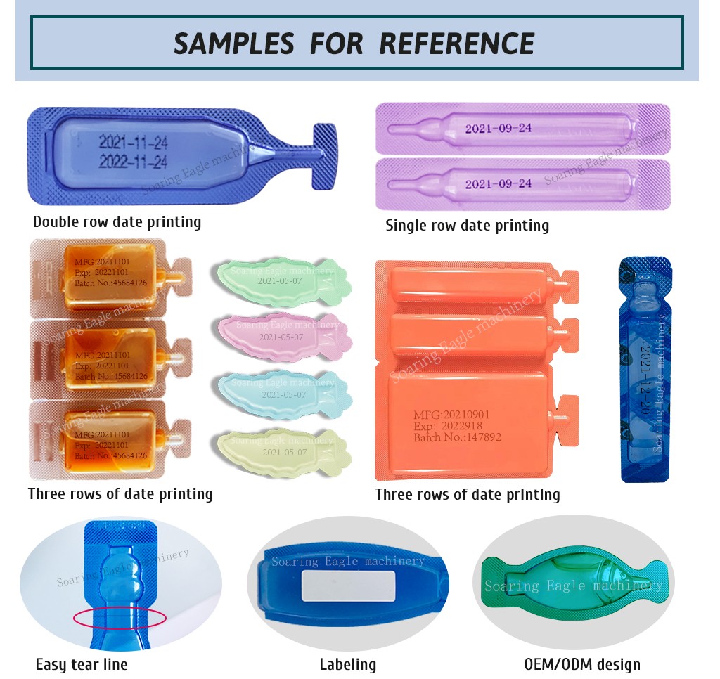 Date printing vial oral liquid filling and sealing machine with labeling machine