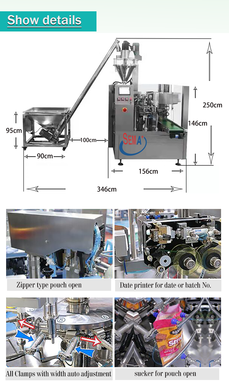 Puffed Food Packaging Machine Fully Automatic 50g 250g 500g Puffed Food Potato Chips Banana Chips Sachet Packaging Machine