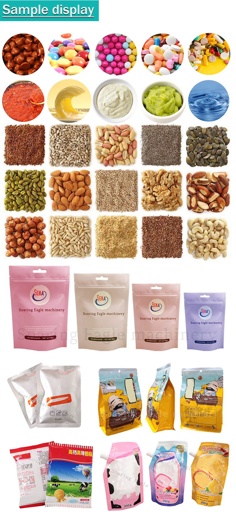 Packing Machine Tea Powder Packing Machine Automatic Tea Powder Coffee Nuts Weighing Filling Small Sachet Packing Machine