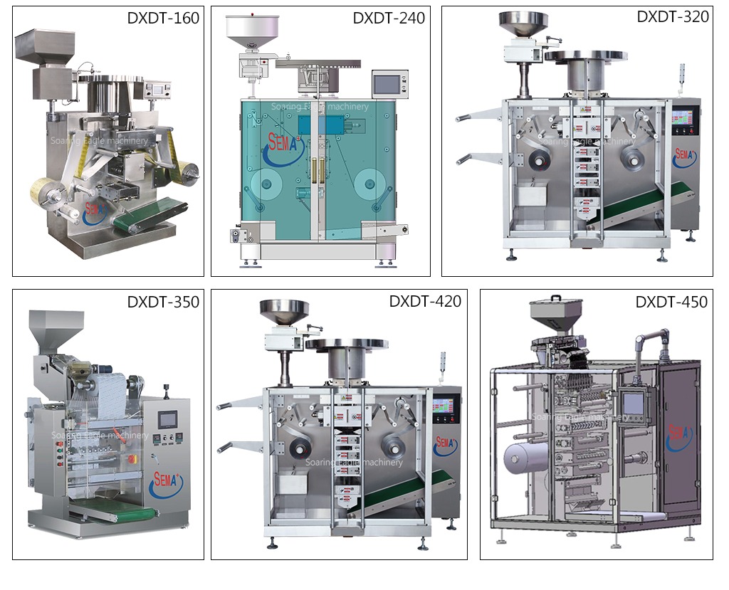 Vertical Blister Packaging Machine Automatic for Pill Capsule Tablet Candy