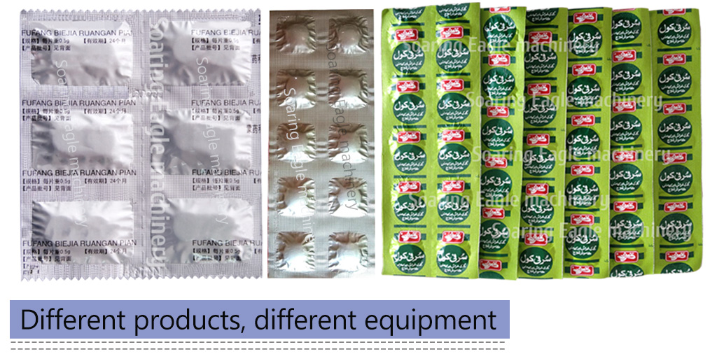 Capsule Automatic Aluminum Foil Capsule Packaging Machine Pill Blister Strip Packing Machine