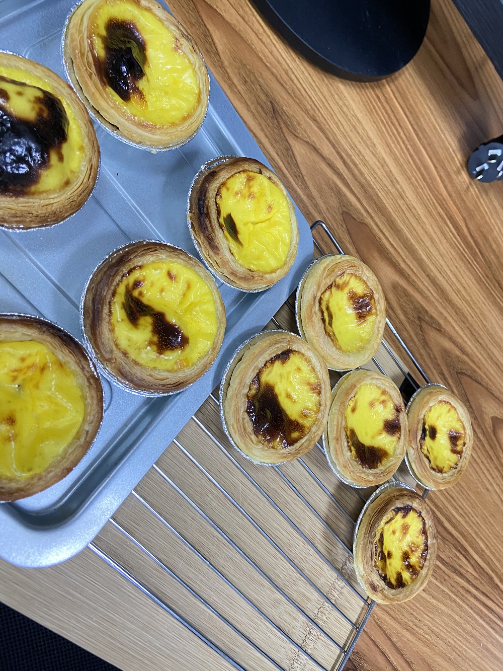 Delicious egg tart