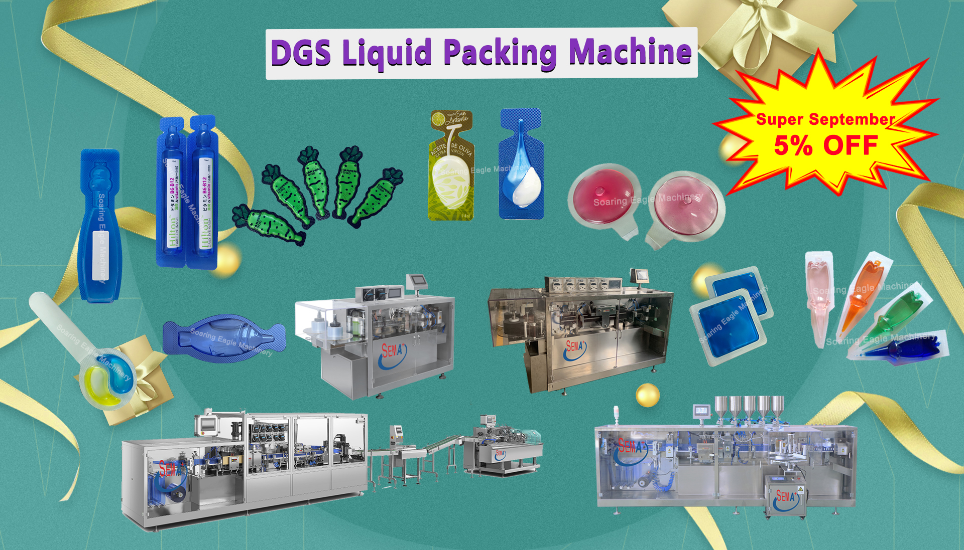 Liquid packing machine