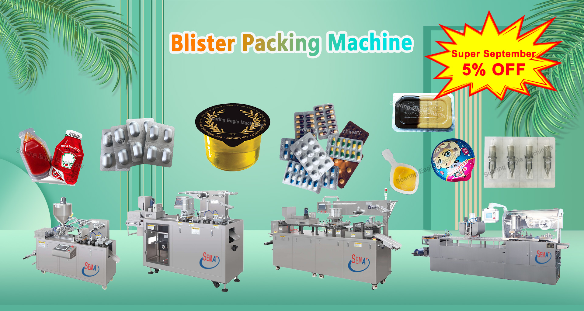 Blister packing machine