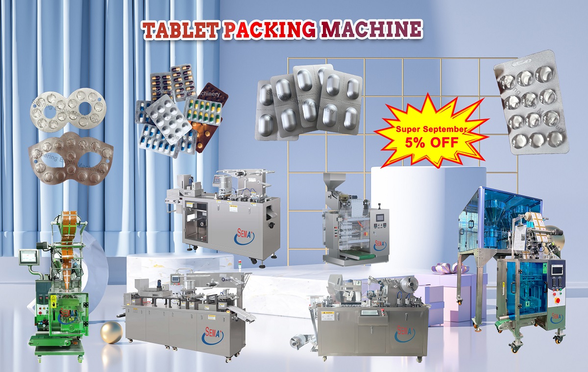 Tablet blister packing machine