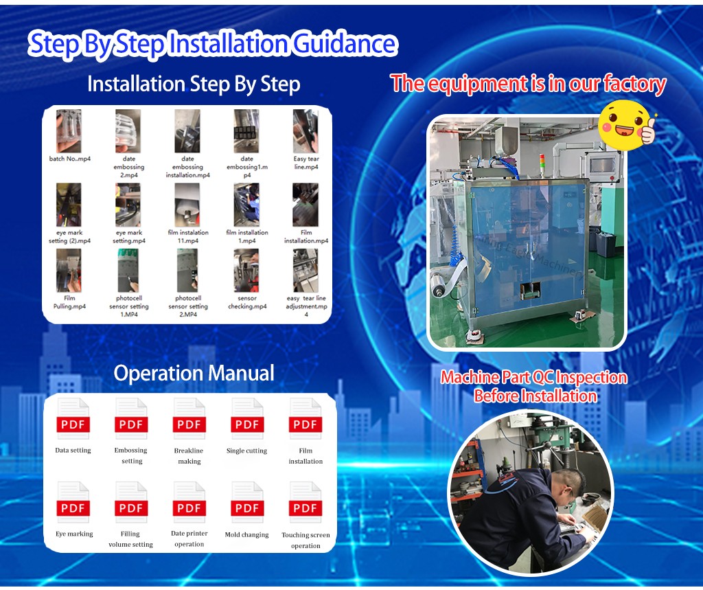 Snap open cream honey shampoo liquid sachet packing machine