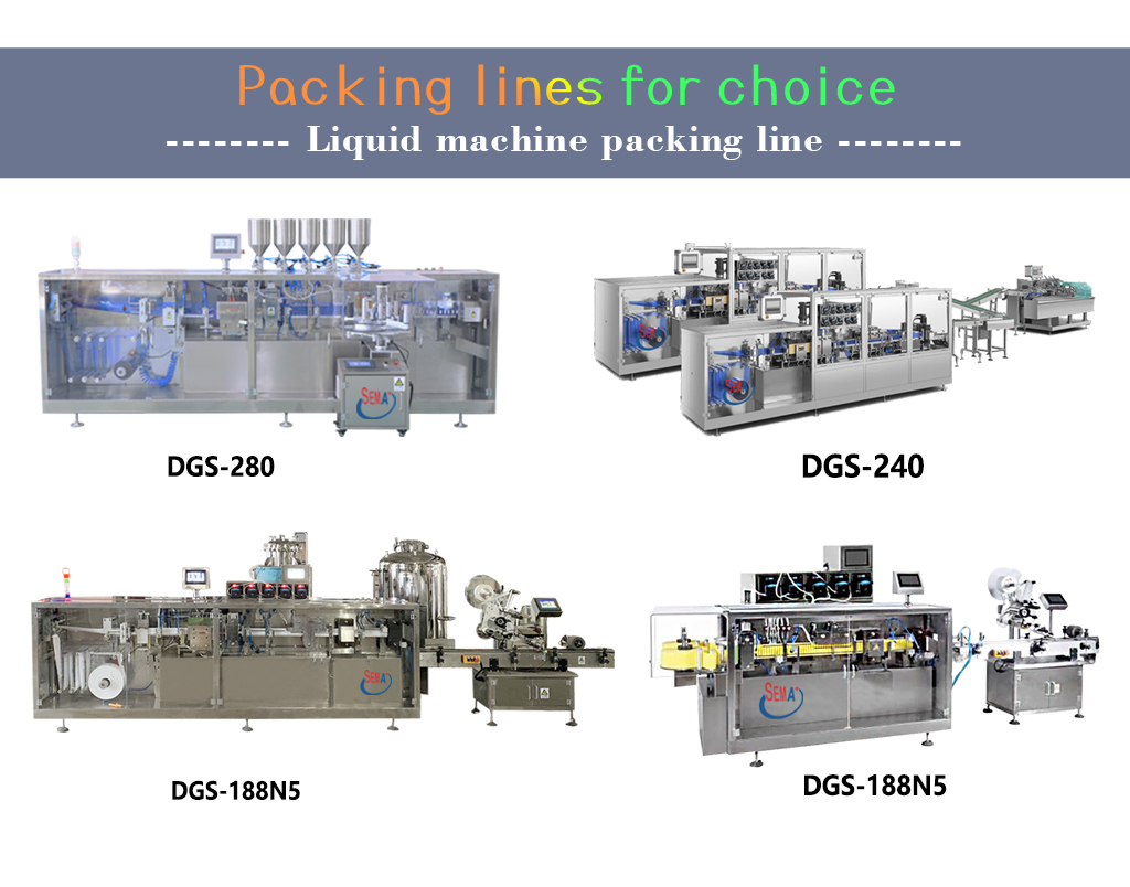 Olive oil liquid 14ml 9ml shaped liquid forming filling sealing packing machine with labeling machine