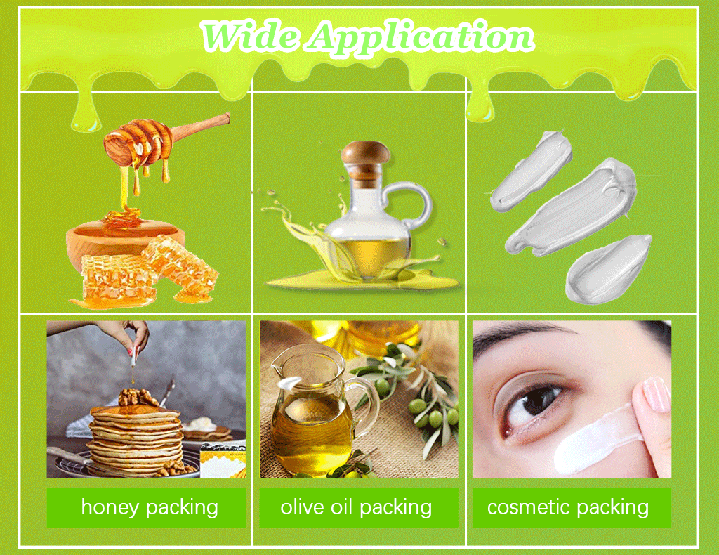 Automatic olive oil sauce ketchup snap pocket card type honey easy open sachet form fill seal packing machine