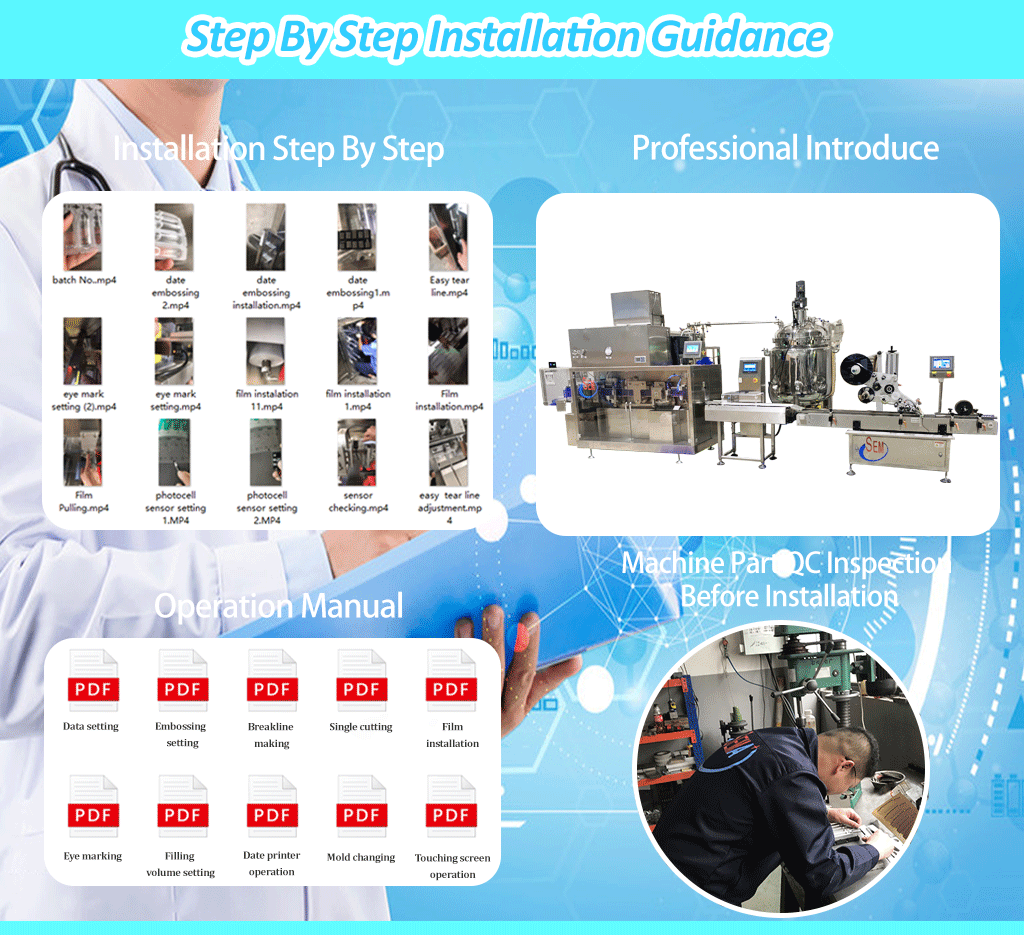 Automatic plastic ampoule filling machine with automatic weighing labeling and cartoning auxiliary equipment packaging line