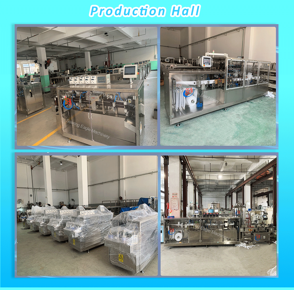 Automatic plastic ampoule filling machine with automatic weighing labeling and cartoning auxiliary equipment packaging line