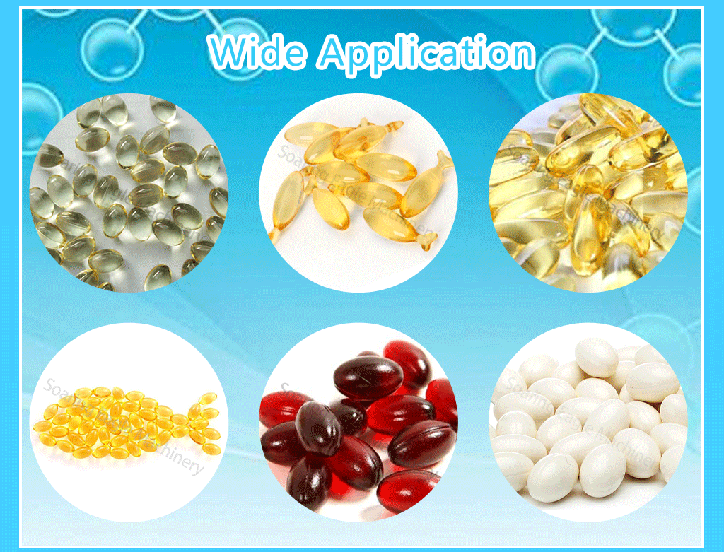 Customized Animal Shape Soft Gelatin Encapsulation Machines Full Automatic Soft Capsule Production