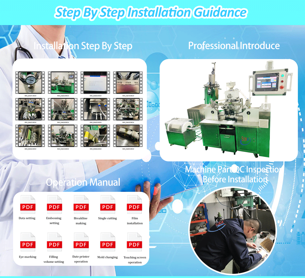 Customized Animal Shape Soft Gelatin Encapsulation Machines Full Automatic Soft Capsule Production