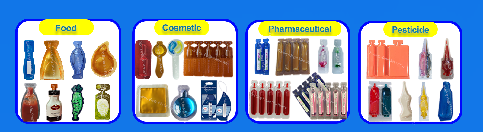 DGS240 pharmaceutical cosmetic cream honey food liquid forming filling sealing packing machine