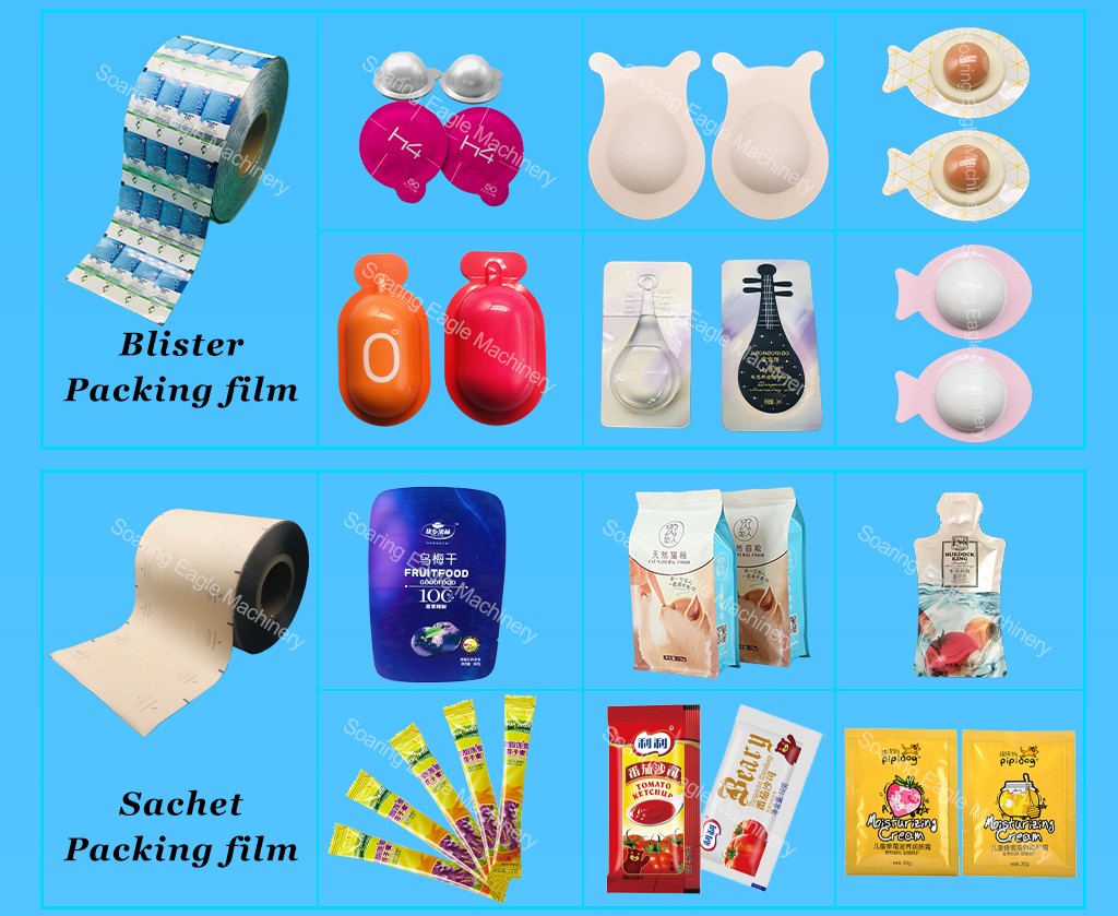 OEM/ODM Flexible Waterproof Plastic Film PET/PP/PE Bubble Tea Cup Sealing Roll Film For paper plastic cup