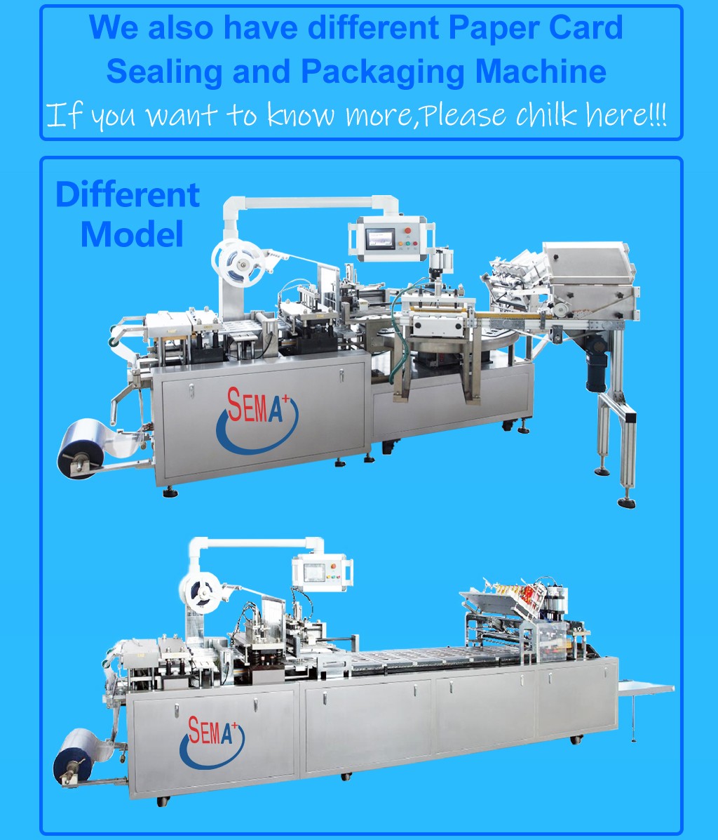 PVC Paper Card Fully Automatic Toothbrush Blister hot sealing Packing Machine for sale