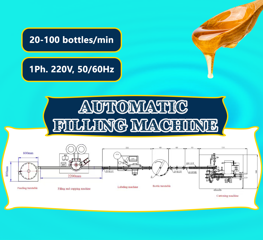 Fully automatic high-speed bottled 5ml 10ml 20ml beauty liquid filling and capping machine