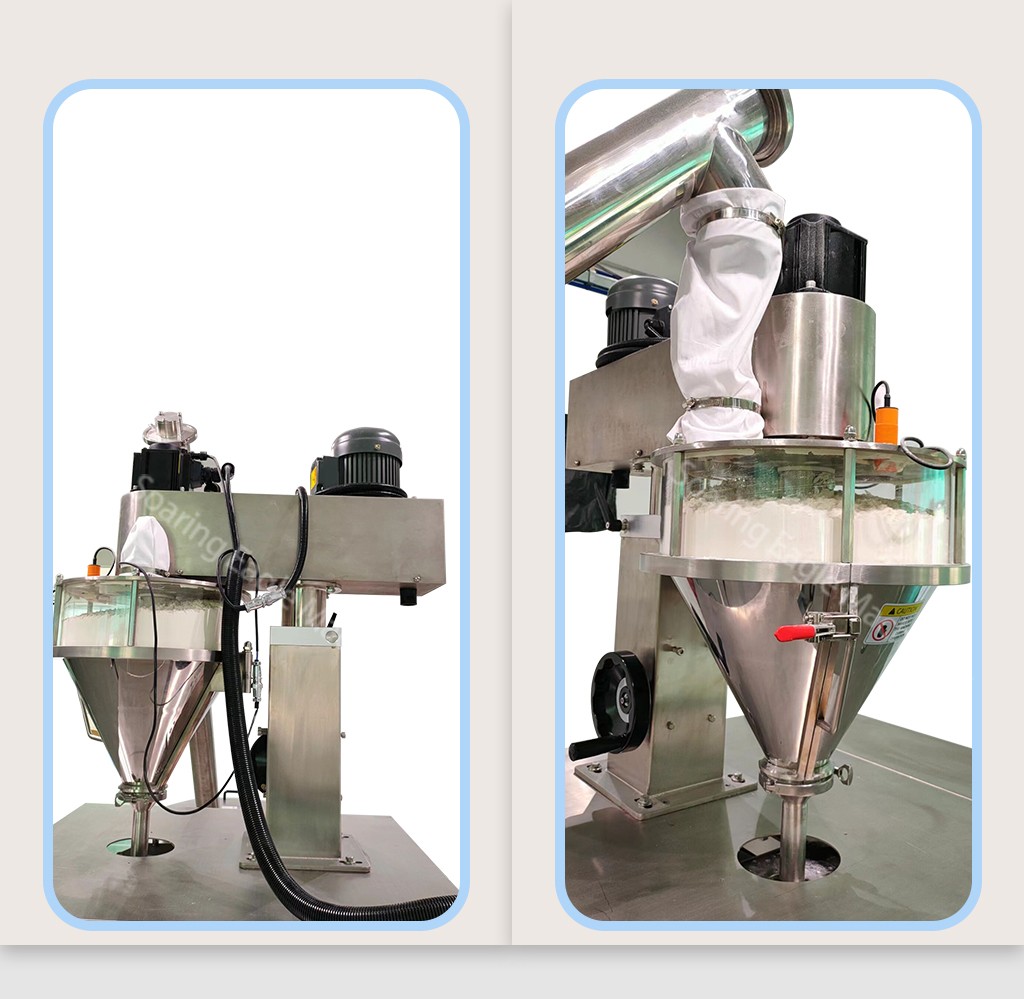 Automatic vertical wheat flour pouch powder filling machine 1kg 2kg 5kg 10kg flour sachet packing machine