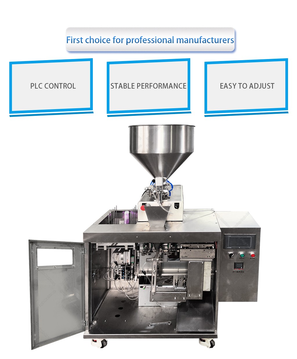 Paste jam filling machine viscous liquid paste automatic packaging machine