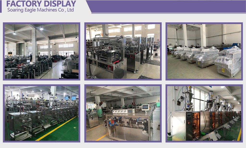Weighing filling and packaging machine for granular nuts chocolate coffee beans rice vertical sealed packaging machine